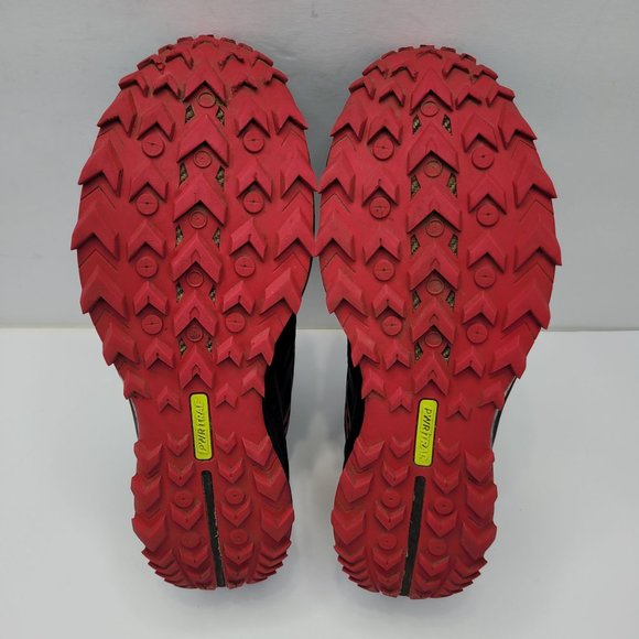 Saucony Peregrine 10 Womens Trail Running Shoes Black Red S10557-20 US Size 10.5 - Picture 7 of 8